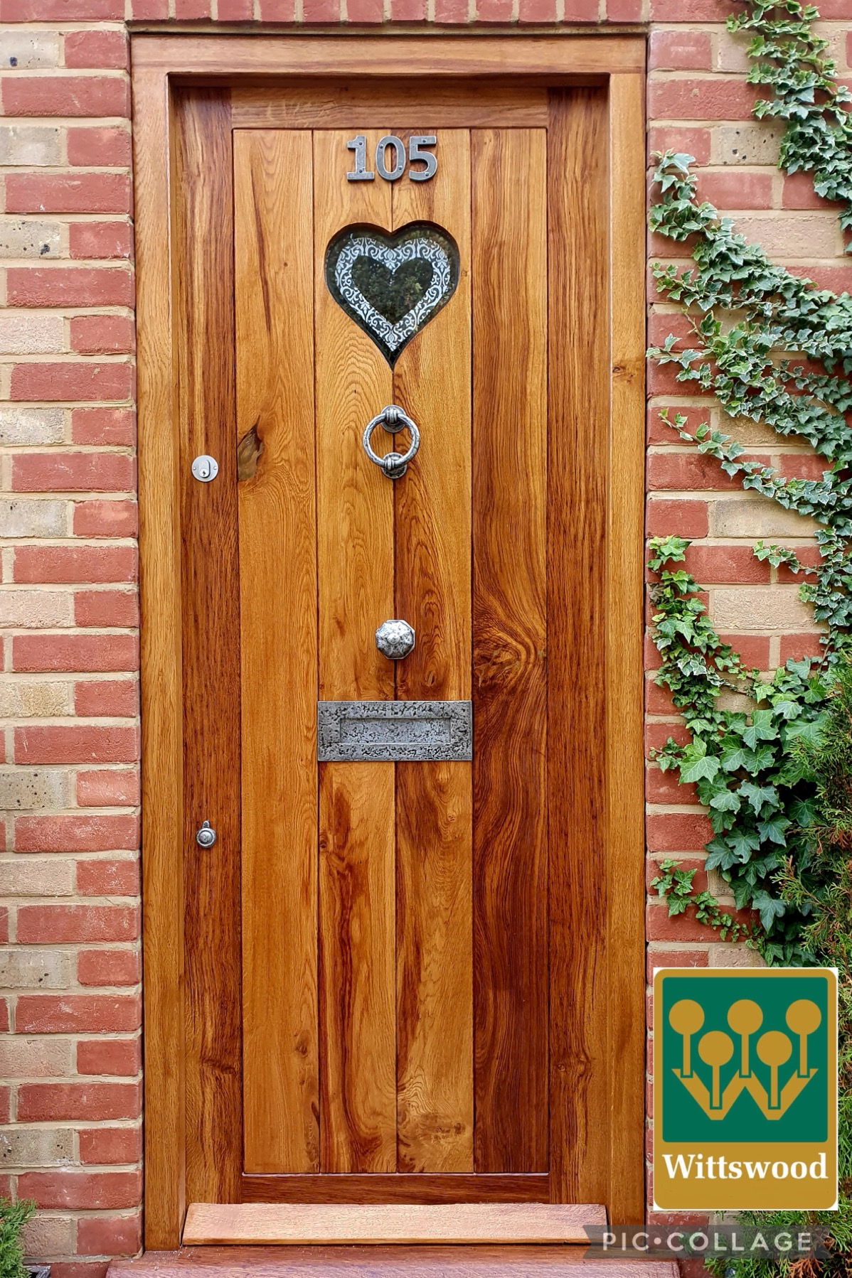 love heart door front 2
